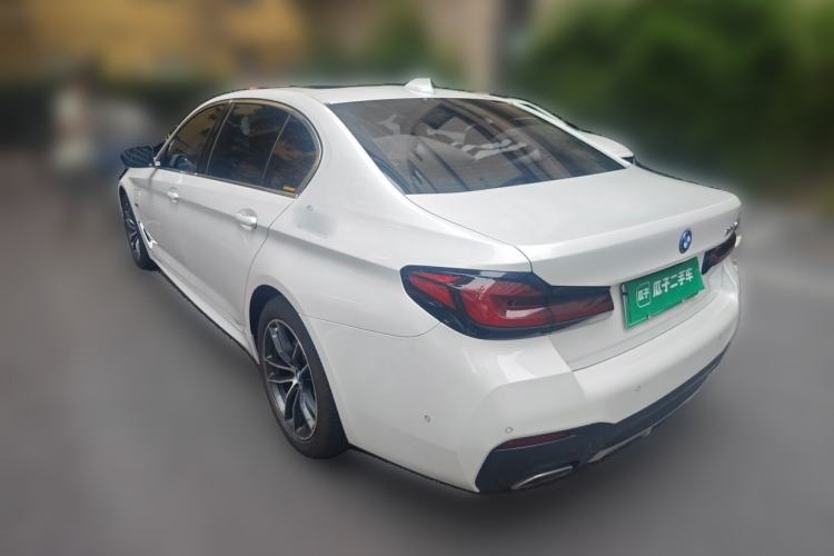 Used BMW 5 Series New Energy 2022 Second Facelift 535Le Pioneer Edition M Sport Package Rear Left 45 Deg
