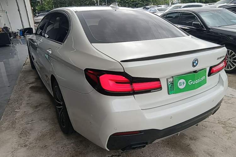 Used BMW 5 Series New Energy 2022 Second Facelift 535Le Pioneer Edition M Sport Package Rear Left 45 Deg