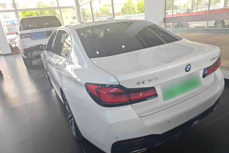 Used BMW 5 Series New Energy 2022 535Le Pioneer Edition M Sport Package Rear Left 45 Deg