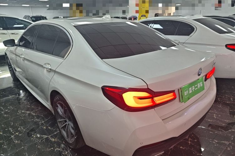 Used BMW 5 Series New Energy 2022 Restyled 535Le Pioneer Edition M Sport Package Rear Left 45 Deg