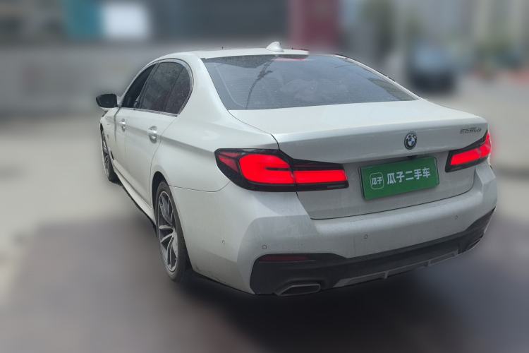 Used BMW 5 Series New Energy 2022 Restyled 535Le Pioneer Edition M Sport Package Rear Left 45 Deg