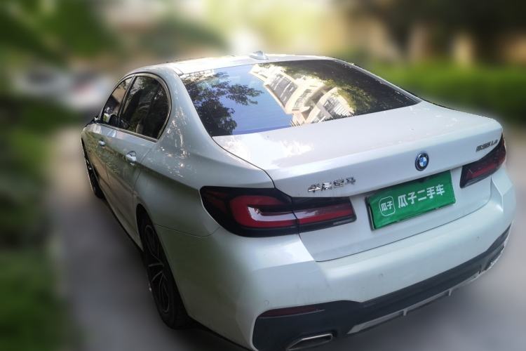 Used BMW 5 Series New Energy 2022 Second Facelift 535Le M Sport Package Rear Left 45 Deg