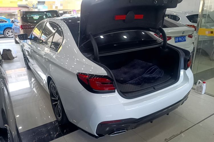 Used BMW 5 Series New Energy 2022 Second Facelift 535Le Pioneer Edition M Sport Package Rear Left 45 Deg