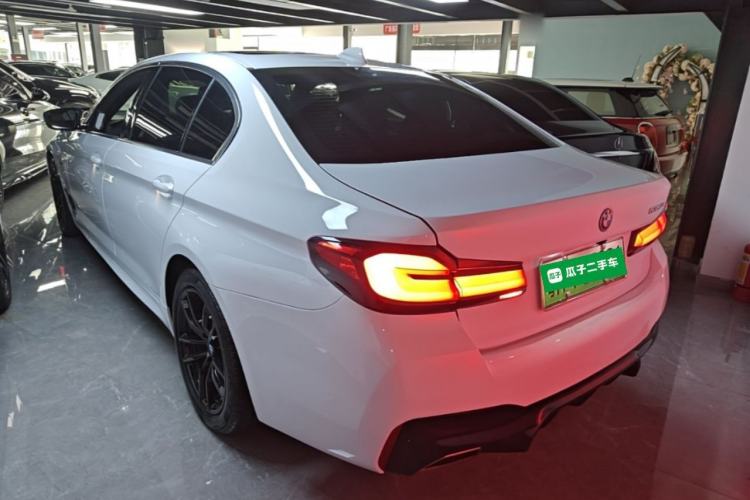 Used BMW 5 Series New Energy 2022 Second Facelift 535Le Pioneer Edition M Sport Package Rear Left 45 Deg