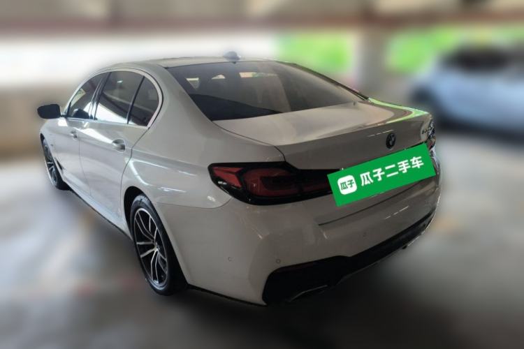 Used BMW 5 Series New Energy 2022 Second Facelift 535Le Pioneer Edition M Sport Package Rear Left 45 Deg