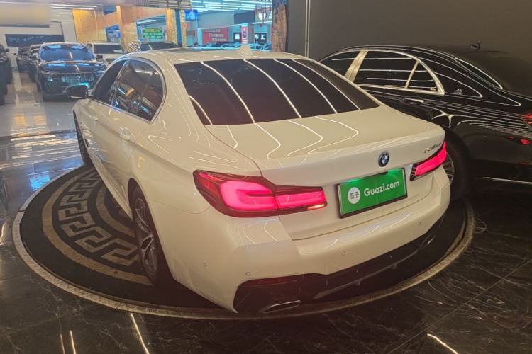 Used BMW 5 Series New Energy 2022 Second Facelift 535Le M Sport Package Rear Left 45 Deg