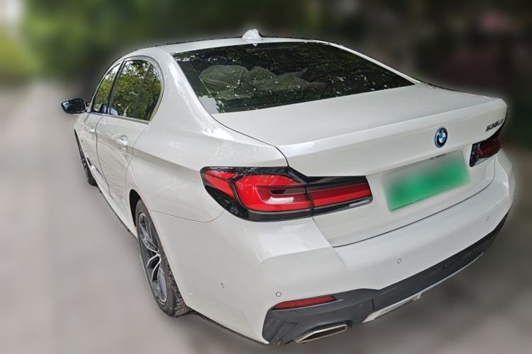 Used BMW 5 Series New Energy 2022 Second Facelift 535Le Luxury Package Rear Left 45 Deg