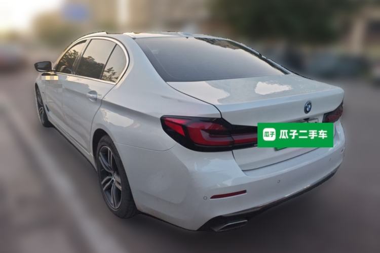 Used BMW 5 Series New Energy 2022 Updated Version 535Le Luxury Package Rear Left 45 Deg