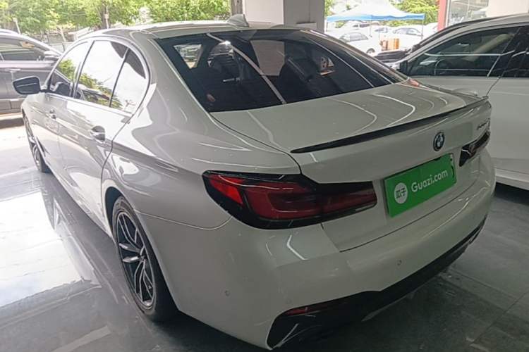 Used BMW 5 Series New Energy 2022 Second Facelift 535Le Pioneer Edition M Sport Package Rear Left 45 Deg