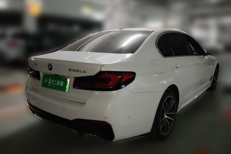 Used BMW 5 Series New Energy 2022 Second Facelift 535Le Pioneer Edition M Sport Package Rear Right 45 Deg