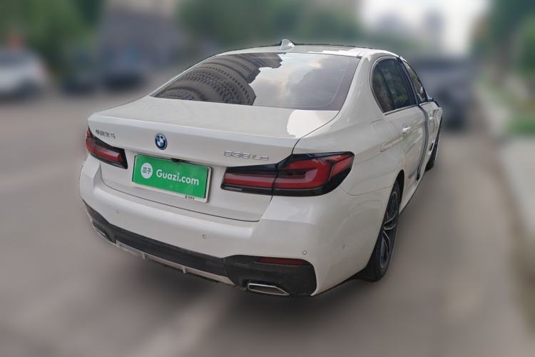 Used BMW 5 Series New Energy 2022 Restyled 535Le Pioneer Edition M Sport Package Rear Right 45 Deg