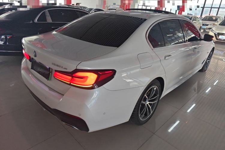 Used BMW 5 Series New Energy 2022 Second Facelift 535Le M Sport Package Rear Right 45 Deg