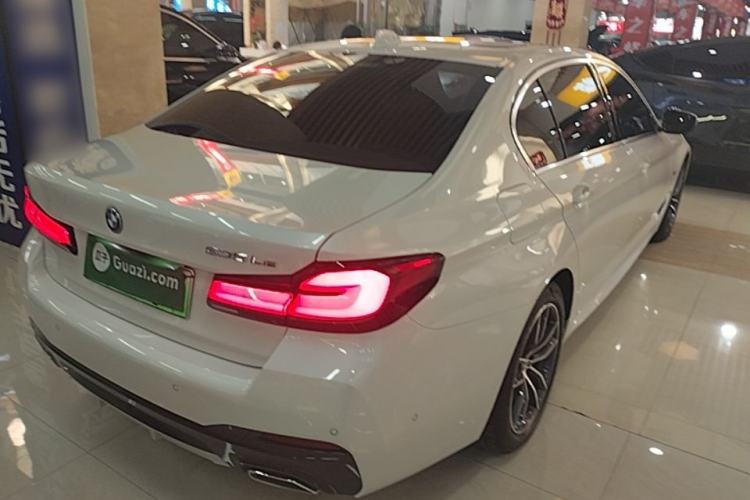 Used BMW 5 Series New Energy 2022 Second Facelift 535Le Pioneer Edition M Sport Package Rear Right 45 Deg
