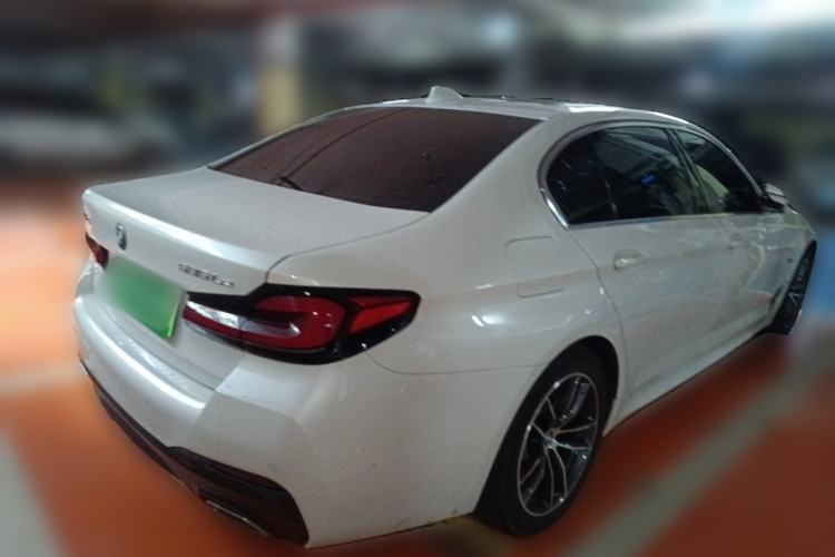 Used BMW 5 Series New Energy 2022 Restyled 535Le Pioneer Edition M Sport Package Rear Right 45 Deg