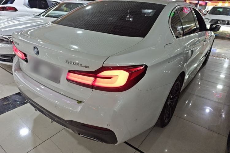 Used BMW 5 Series New Energy 2022 535Le M Sport Package Rear Right 45 Deg