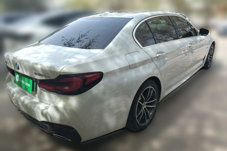 Used BMW 5 Series New Energy 2022 Updated Version 535Le Luxury Package Rear Right 45 Deg