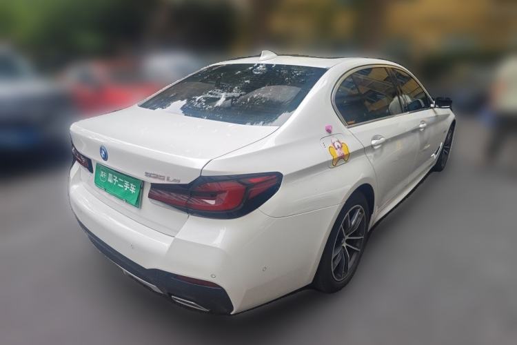 Used BMW 5 Series New Energy 2022 Second Facelift 535Le Pioneer Edition M Sport Package Rear Right 45 Deg