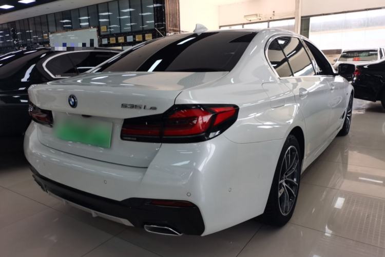 Used BMW 5 Series New Energy 2022 Second Facelift 535Le M Sport Package Rear Right 45 Deg