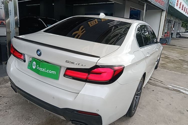 Used BMW 5 Series New Energy 2022 Second Facelift 535Le Pioneer Edition M Sport Package Rear Right 45 Deg