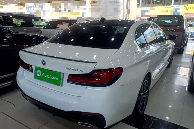 Used BMW 5 Series New Energy 2022 Second Facelift 535Le Pioneer Edition M Sport Package Rear Right 45 Deg
