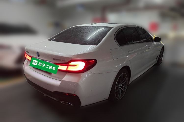 Used BMW 5 Series New Energy 2022 Second Facelift 535Le M Sport Package Rear Right 45 Deg