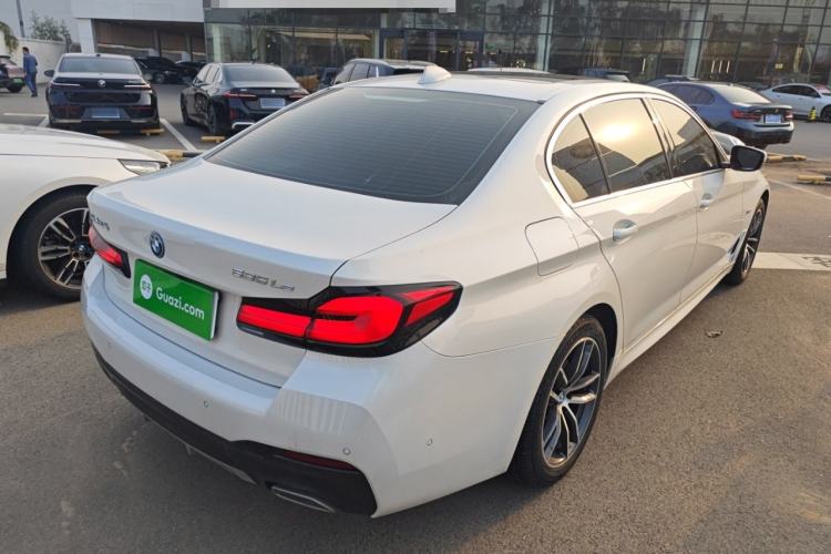 Used BMW 5 Series New Energy 2022 Second Facelift 535Le M Sport Package Rear Right 45 Deg