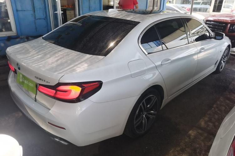 Used BMW 5 Series New Energy 2022 Updated Version 535Le Luxury Package Rear Right 45 Deg