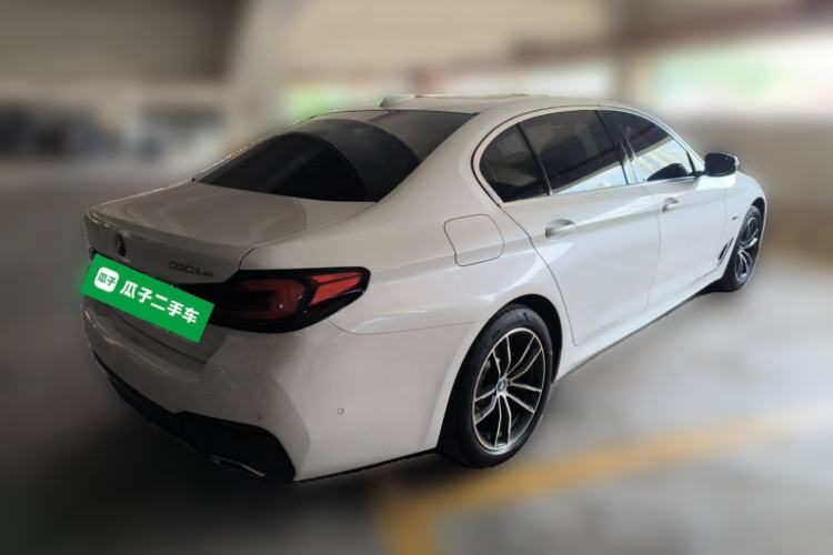 Used BMW 5 Series New Energy 2022 Second Facelift 535Le Pioneer Edition M Sport Package Rear Right 45 Deg