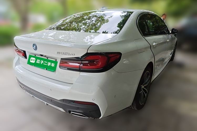 Used BMW 5 Series New Energy 2022 Second Facelift 535Le Luxury Package Rear Right 45 Deg
