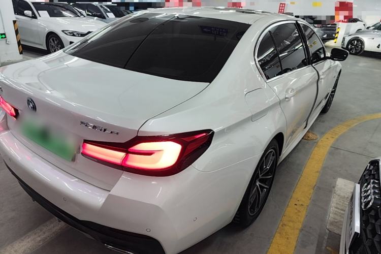 Used BMW 5 Series New Energy 2022 Second Facelift 535Le M Sport Package Rear Right 45 Deg