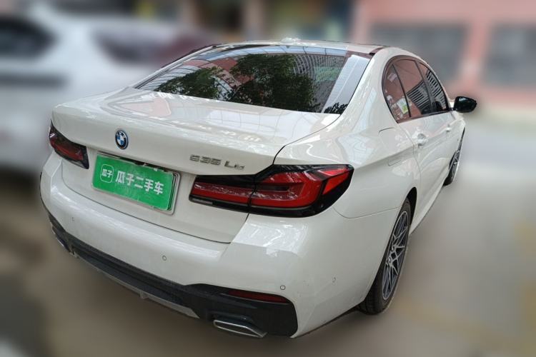 Used BMW 5 Series New Energy 2022 535Le Pioneer Edition M Sport Package Rear Right 45 Deg