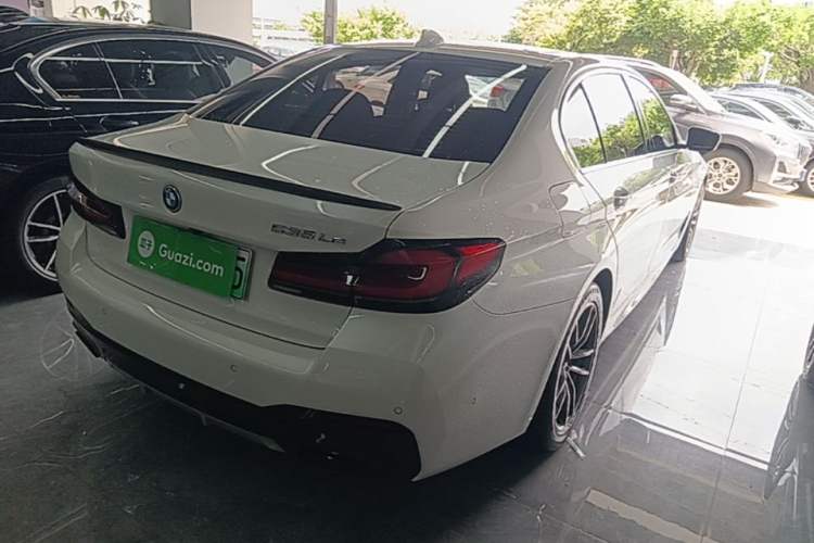 Used BMW 5 Series New Energy 2022 Second Facelift 535Le Pioneer Edition M Sport Package Rear Right 45 Deg