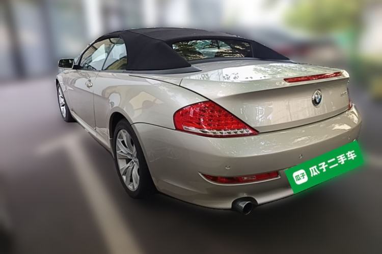 Used BMW 6 Series 2007 630i Convertible Coupe Rear Left 45 Deg
