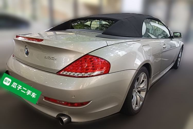 Used BMW 6 Series 2007 630i Convertible Coupe Rear Right 45 Deg