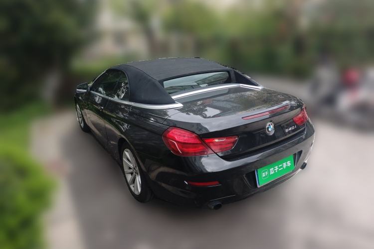Used BMW 6 Series 2011 640i Convertible Coupe Rear Left 45 Deg