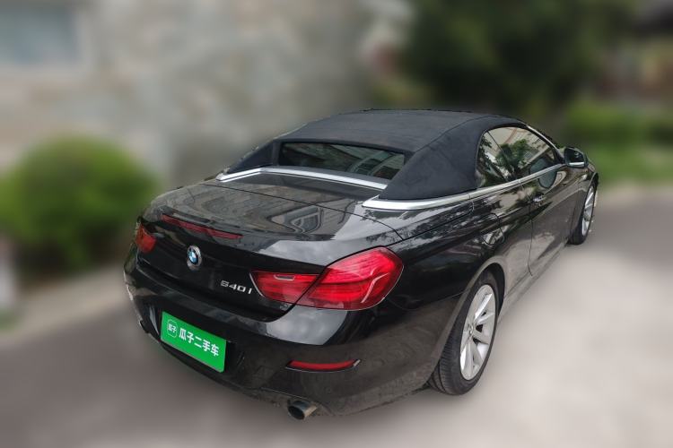 Used BMW 6 Series 2011 640i Convertible Coupe Rear Right 45 Deg