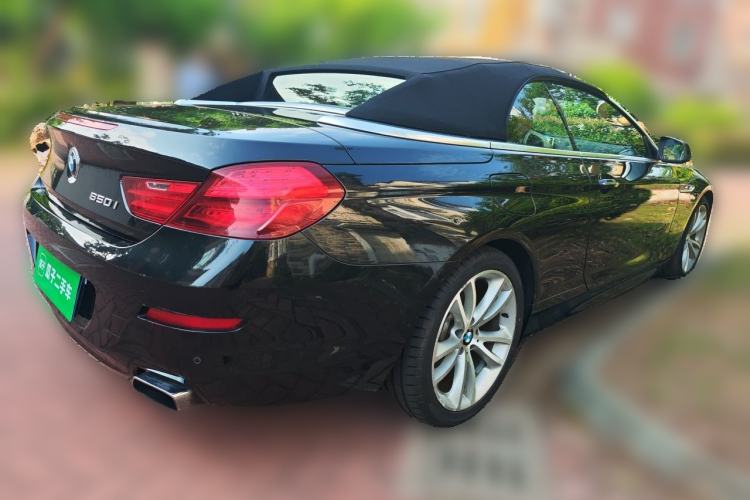 Used BMW 6 Series 2011 650i Convertible Coupe Rear Right 45 Deg