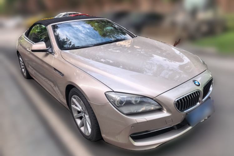 Used BMW 6 Series 2011 640i Convertible Coupe Front Right 45 Deg