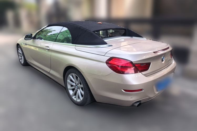 Used BMW 6 Series 2011 640i Convertible Coupe Rear Left 45 Deg