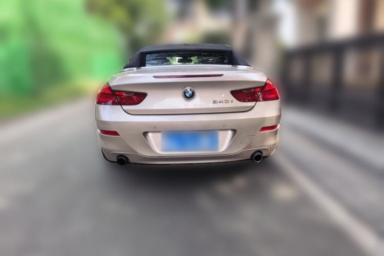 Used BMW 6 Series 2011 640i Convertible Coupe Rear