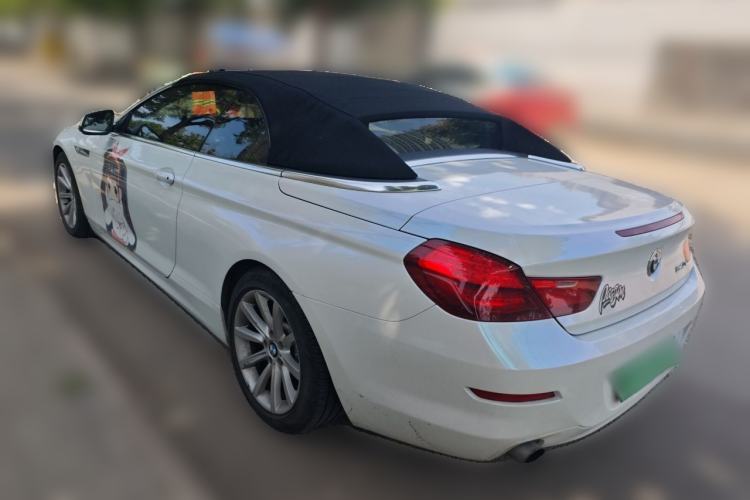 Used BMW 6 Series 2011 640i Convertible Coupe Rear Left 45 Deg