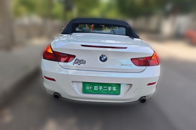 Used BMW 6 Series 2011 640i Convertible Coupe Rear