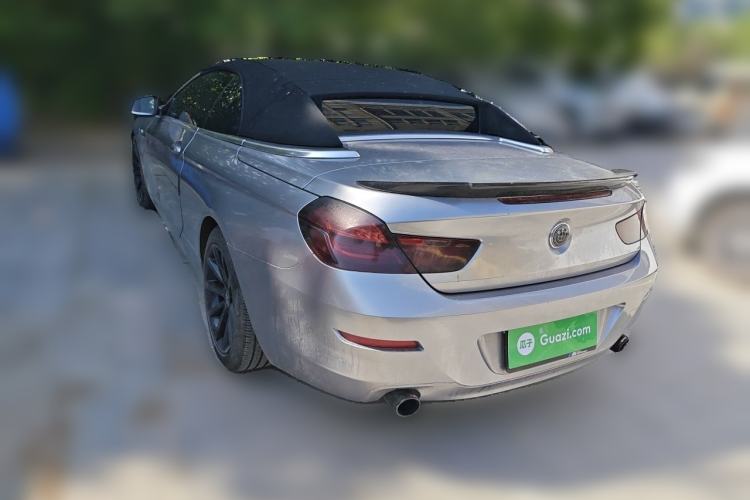 Used BMW 6 Series 2011 640i Convertible Coupe Rear Left 45 Deg