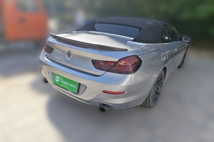 Used BMW 6 Series 2011 640i Convertible Coupe Rear Right 45 Deg
