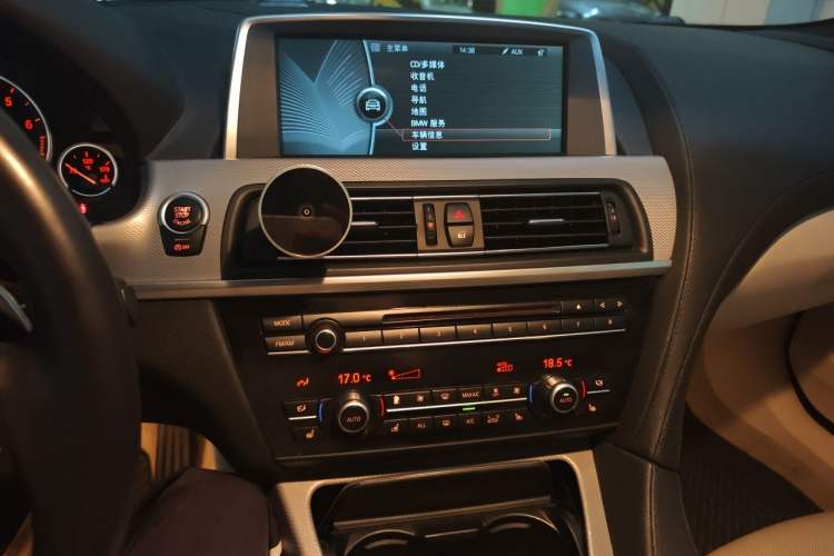 Used BMW 6 Series  Audio And AC Panel