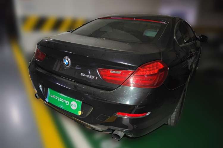 Used BMW 6 Series 2012 640i Gran Coupe Rear Right 45 Deg