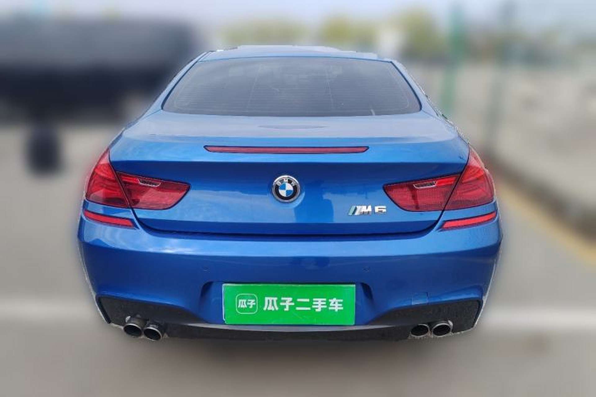 Used BMW 6 Series 2012 640i two-door coupe Rear