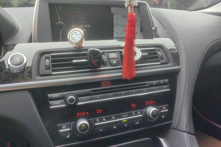 Used BMW 6 Series 2012 640i Gran Coupe Audio And AC Panel