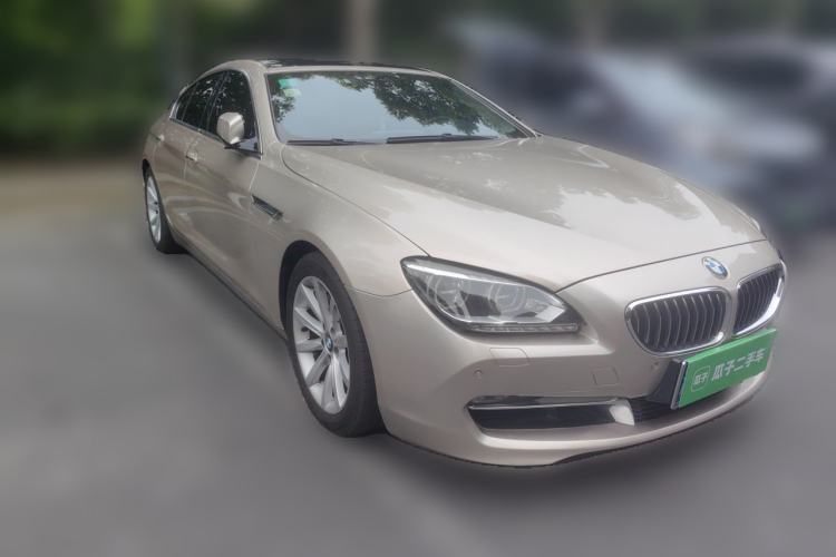Used BMW 6 Series 2012 640i Gran Coupe Front Right 45 Deg