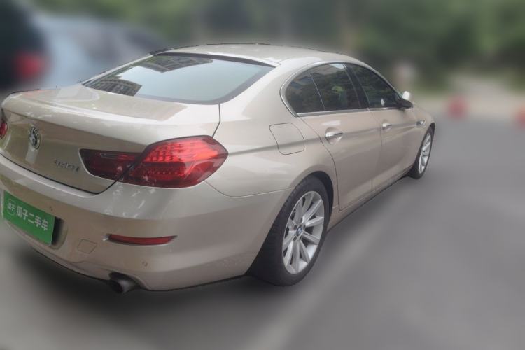 Used BMW 6 Series 2012 640i Gran Coupe Rear Right 45 Deg